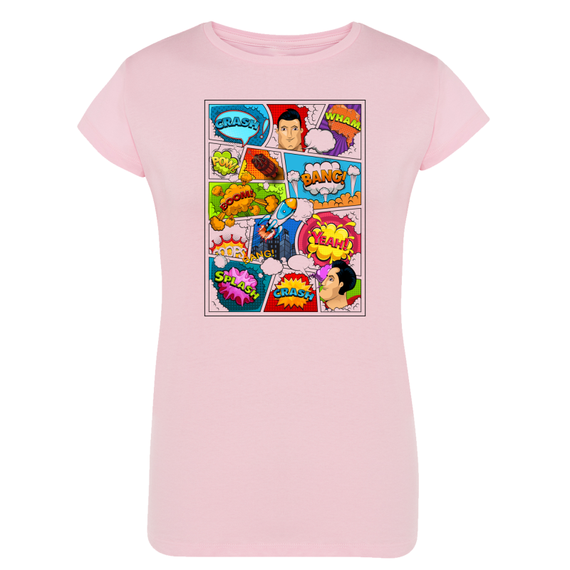 Planche de BD Comics PopArt