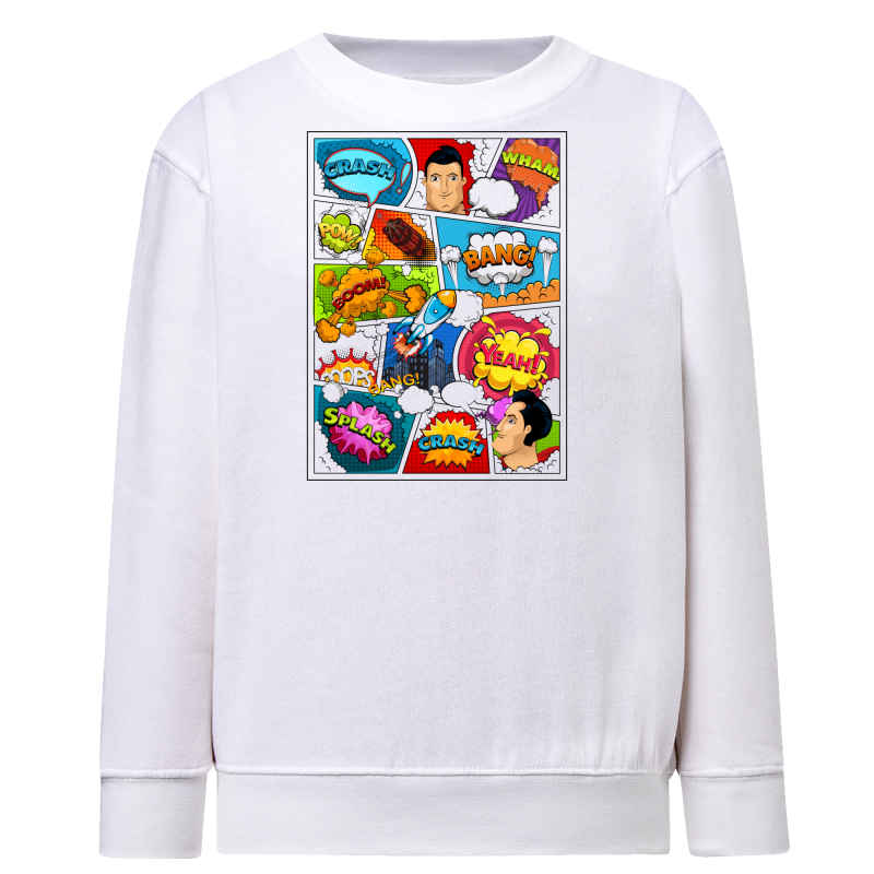 Planche de BD Comics PopArt