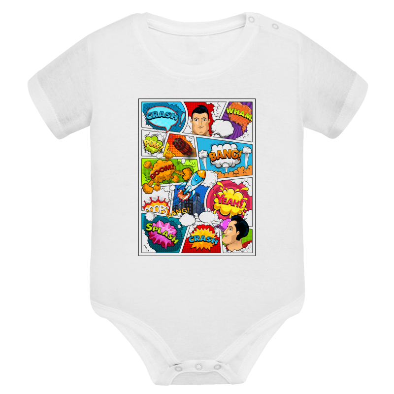 Planche de BD Comics PopArt