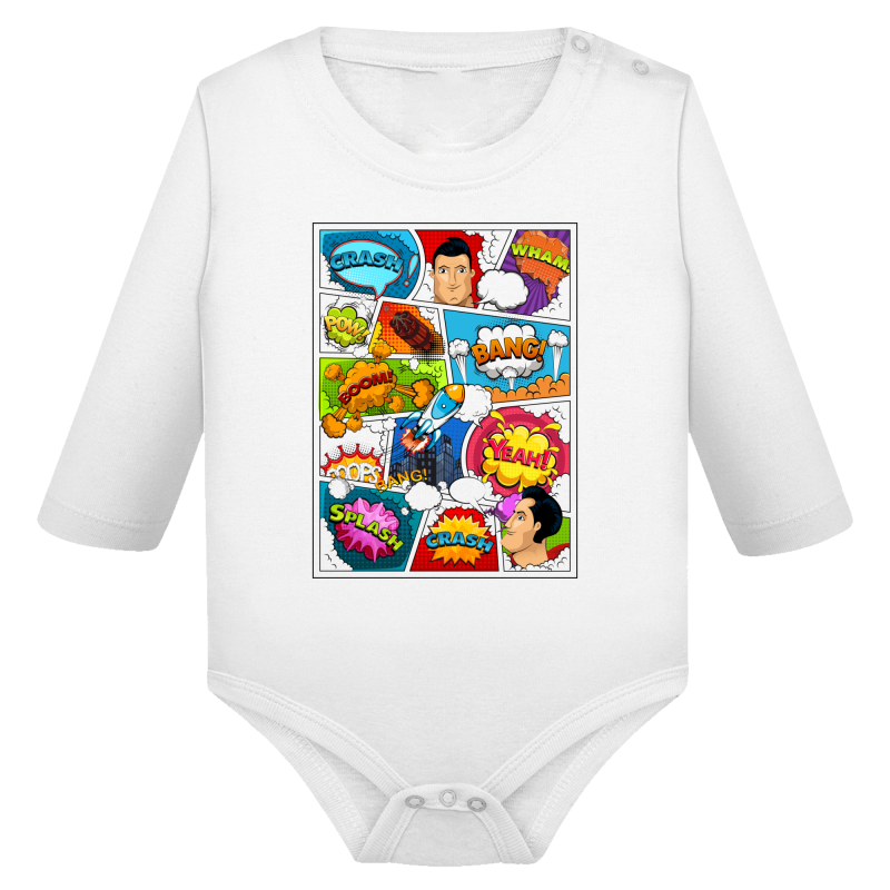 Planche de BD Comics PopArt