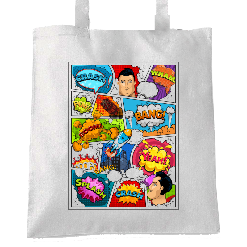 Planche de BD Comics PopArt