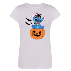 Stitch Chat Citrouille halloween