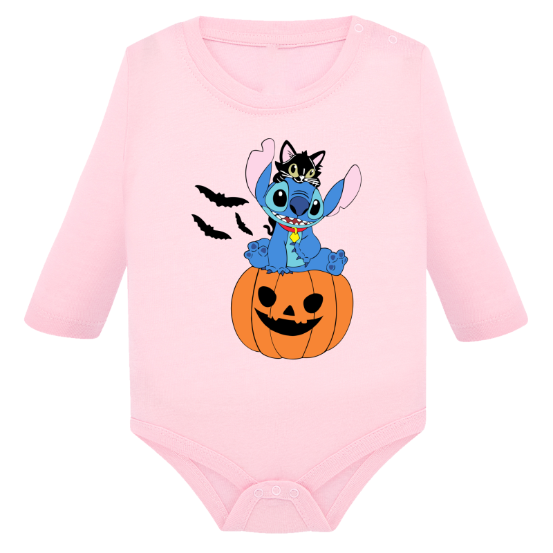 Stitch Chat Citrouille halloween