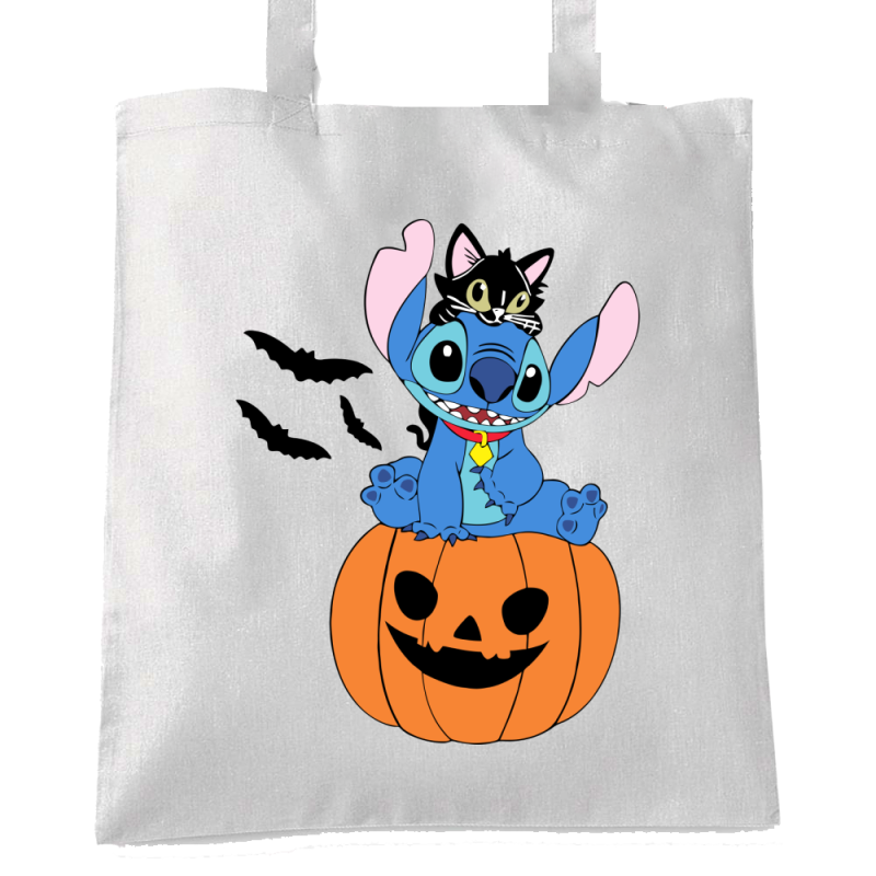 Stitch Chat Citrouille halloween