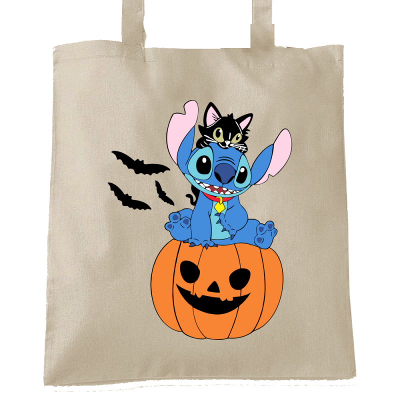 Stitch Chat Citrouille halloween