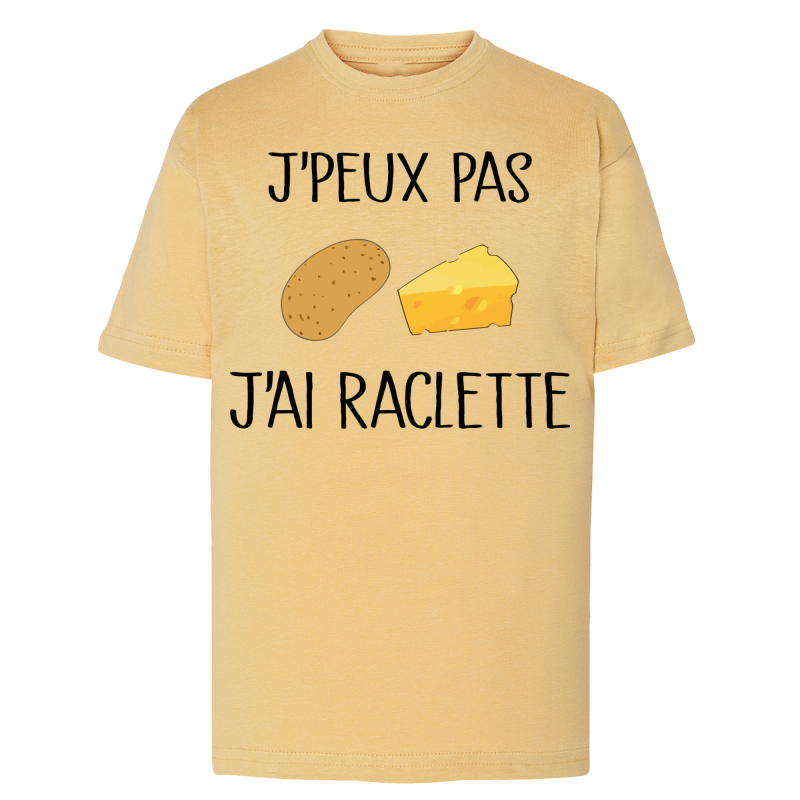 J'peux pas j'ai raclette