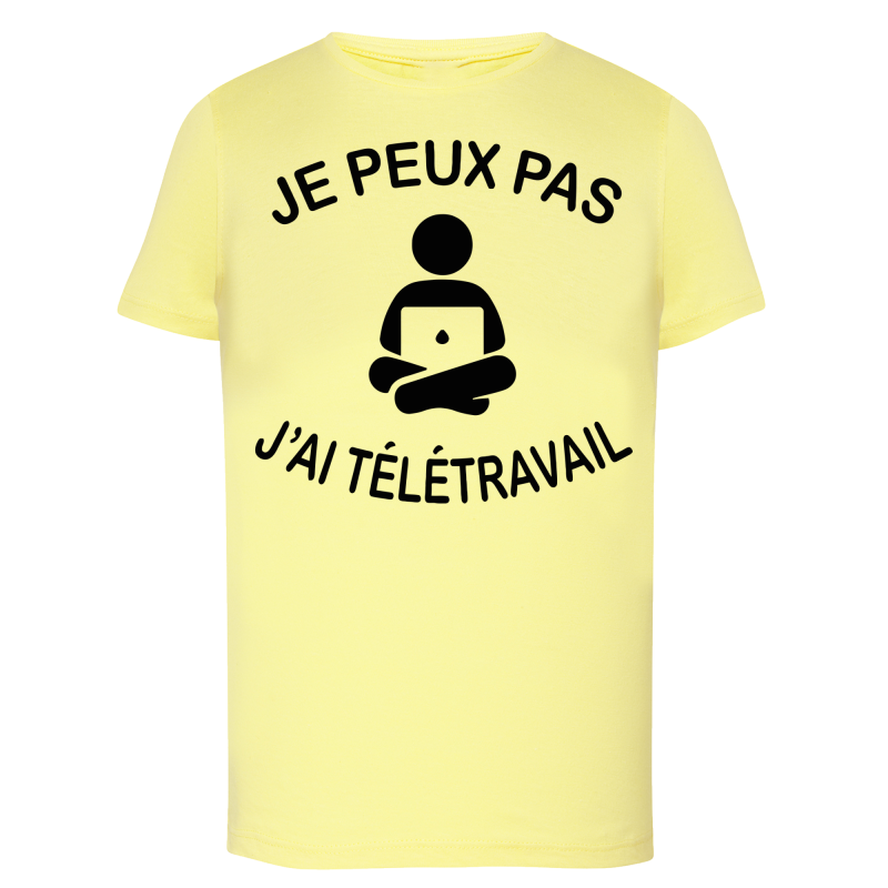 J'peux pas j'ai Télétravail