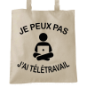 J'peux pas j'ai Télétravail