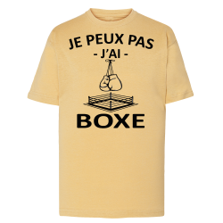 J'peux pas j'ai Boxe