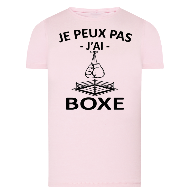 J'peux pas j'ai Boxe