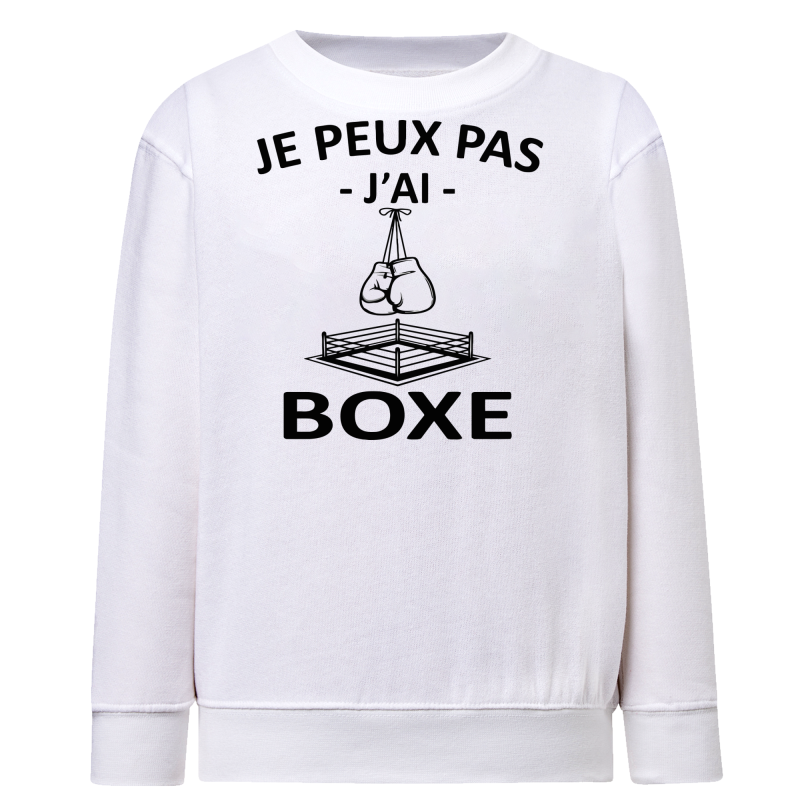 J'peux pas j'ai Boxe