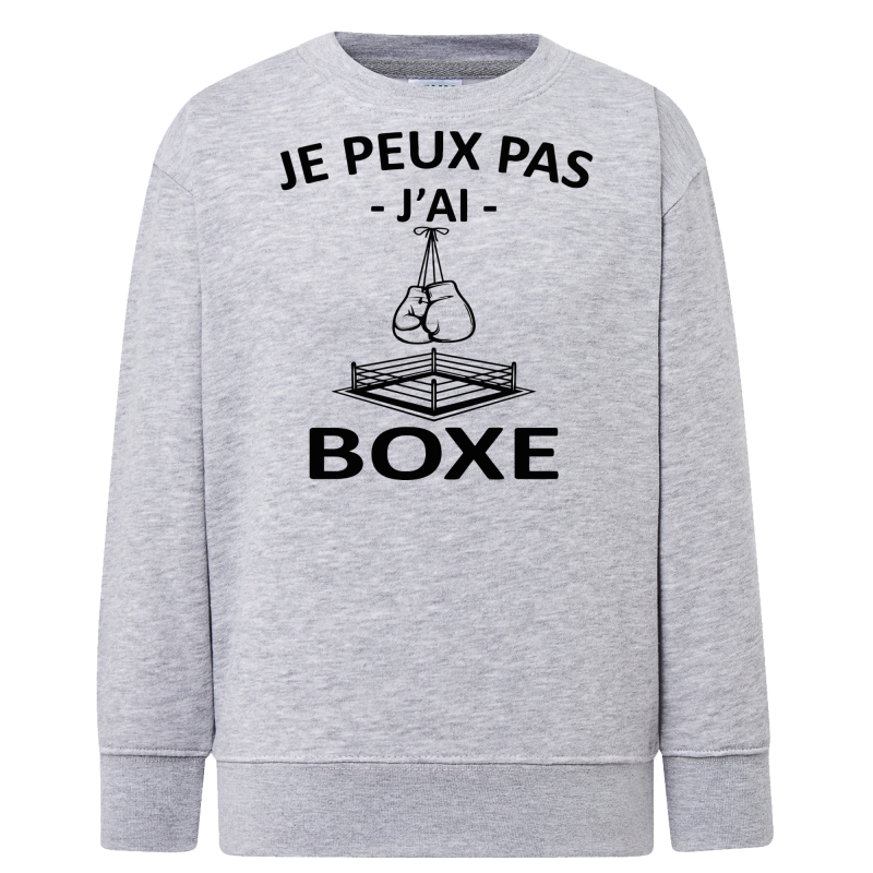 J'peux pas j'ai Boxe