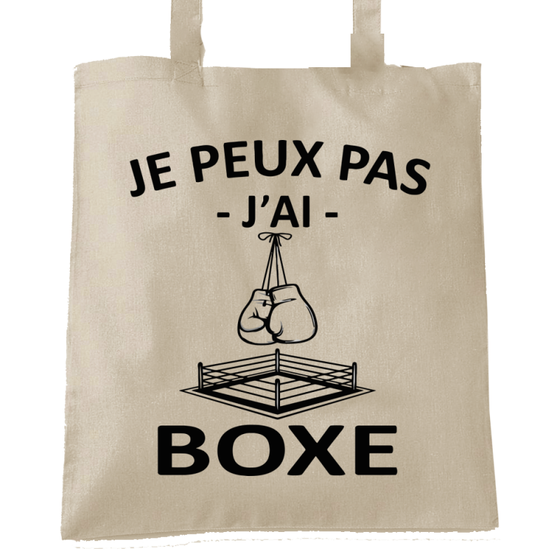 J'peux pas j'ai Boxe