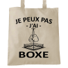 J'peux pas j'ai Boxe