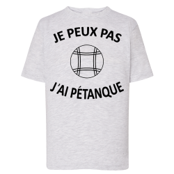 J'peux pas j'ai Pétanque