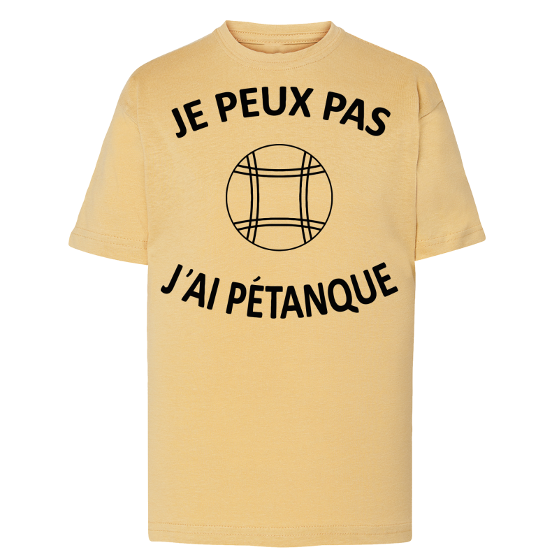 J'peux pas j'ai Pétanque