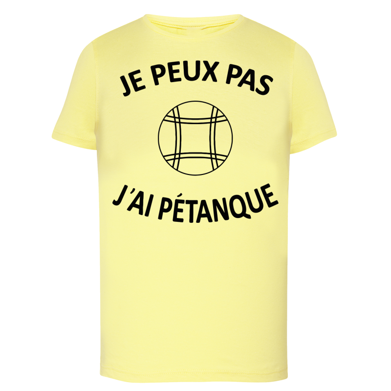 J'peux pas j'ai Pétanque