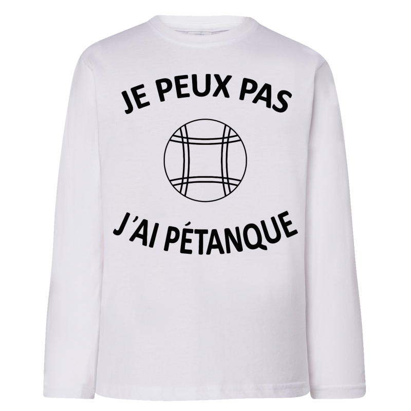 J'peux pas j'ai Pétanque