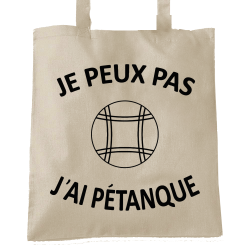 J'peux pas j'ai Pétanque
