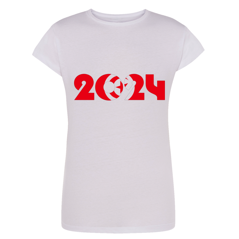 Drapeau 2024 Soutien Tunisie