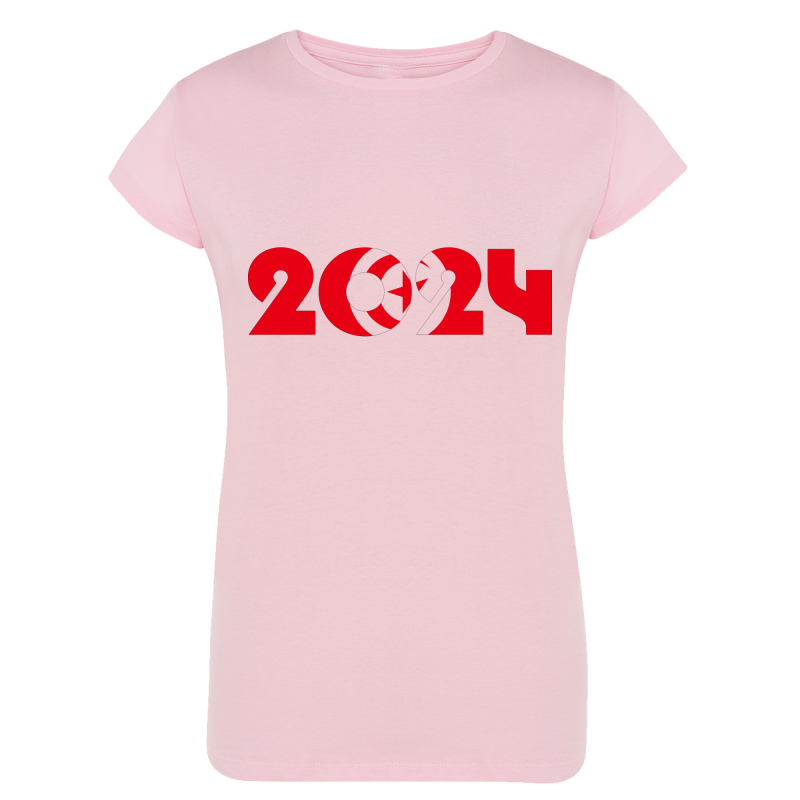 Drapeau 2024 Soutien Tunisie