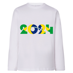 Drapeau 2024 Soutien Brésil