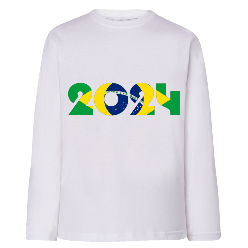 Drapeau 2024 Soutien Brésil