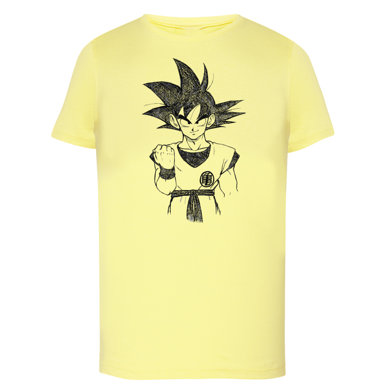Manga DBZ Goku Crayon