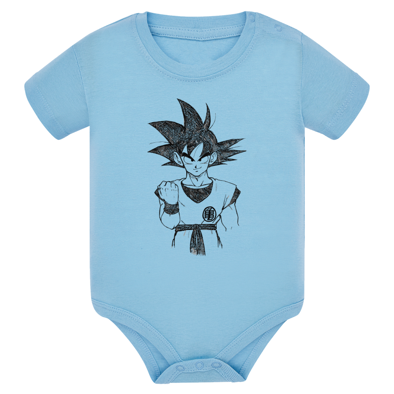 Manga DBZ Goku Crayon