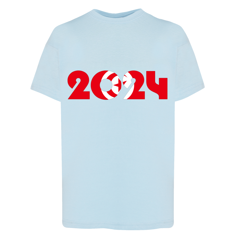 Drapeau 2024 Soutien Tunisie