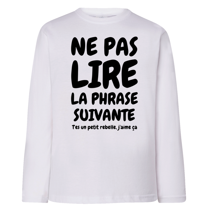 Na pas lire la phrase