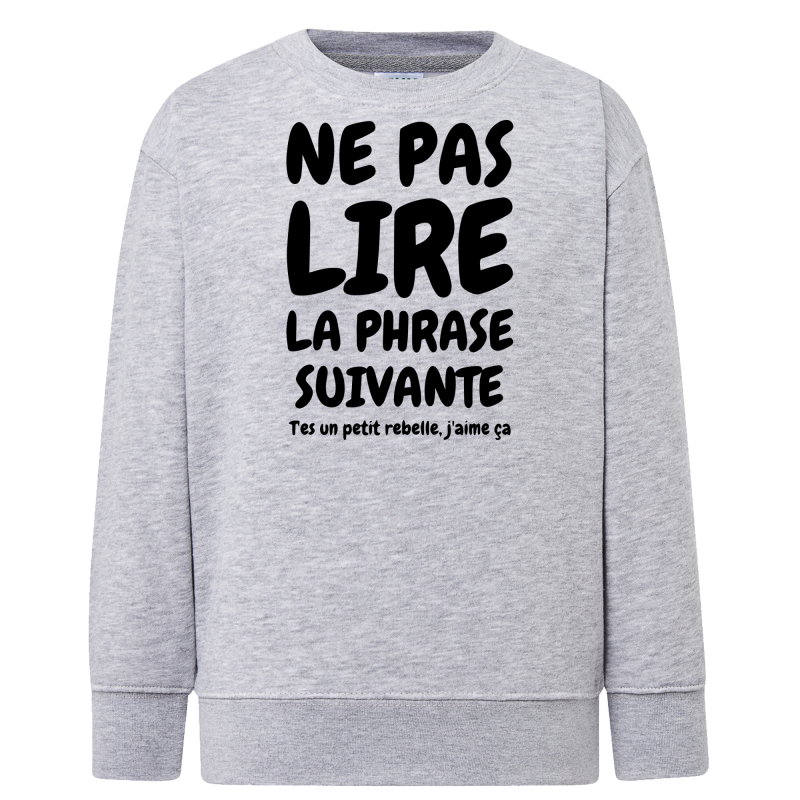 Na pas lire la phrase